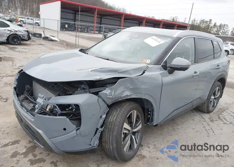 2025 Nissan Rogue Sl Intelligent Awd from USA, damaged, VIN JN8BT3CB0SW174802